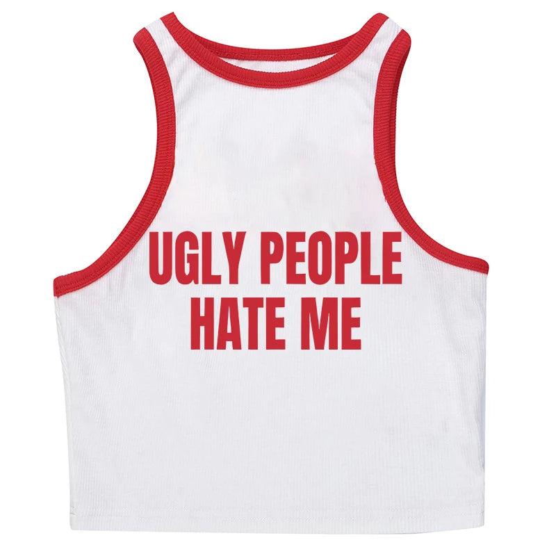 Y2K Ugly People Hate Me Set - Pieces Sold Separately