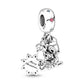 Mali Charms: Disney - Merry Christmas Mickey & Minnie with a Present