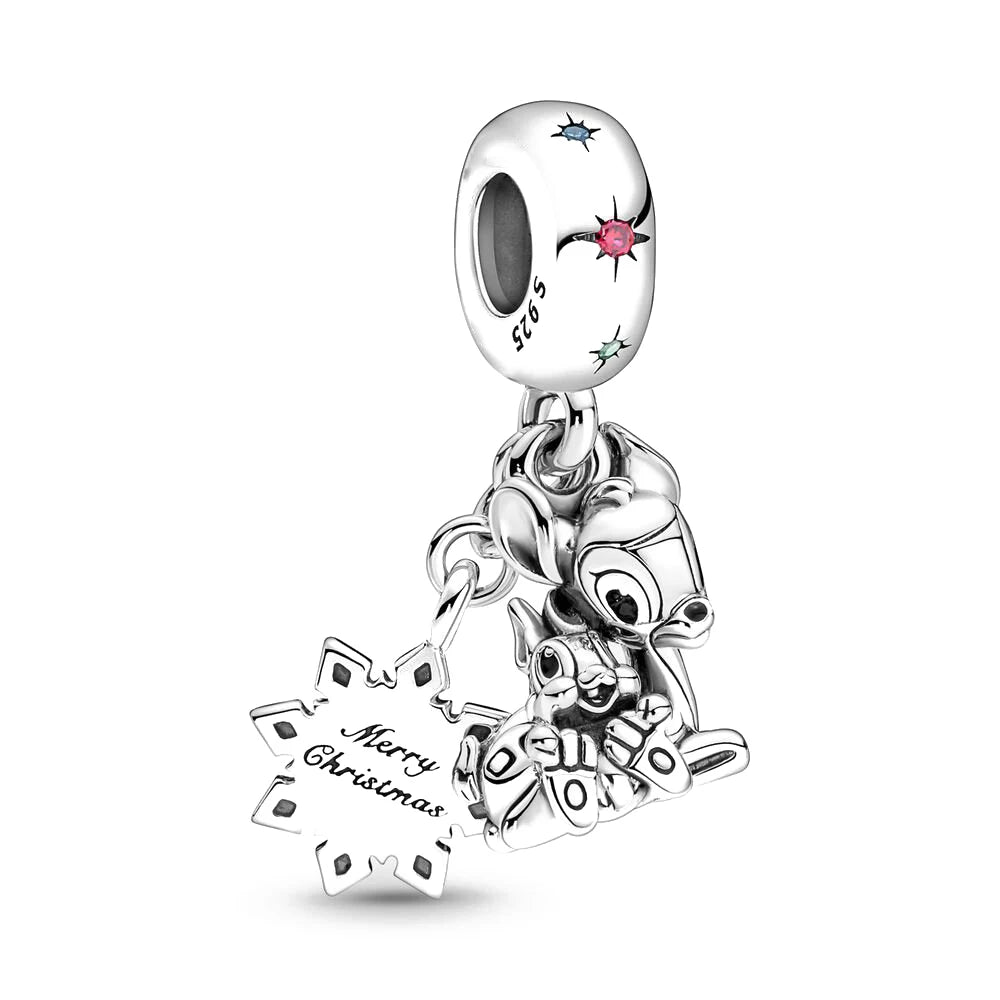 Mali Charms: Disney - Merry Christmas Cheshire Bead Charm