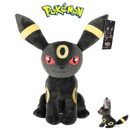 Big Umbreon Plush Toy Vaporeon Eevee sylveon laceon Flareon  Leafeon Jolteon Espeon Stuffed Peluche Kids Toy Gift