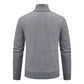 2023 autumn and winter new cashmere padded warm casual men's knitted sweater coat