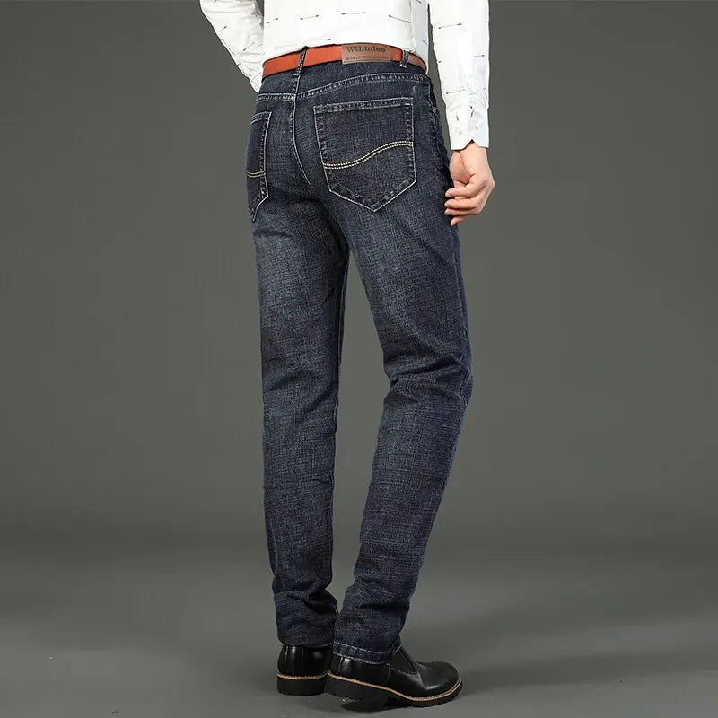 HQ Straight-Stretch Business Casual Jeans