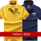 Jeep Men's Elbow-Sleeved Top plus Size Casual Polo Shirt