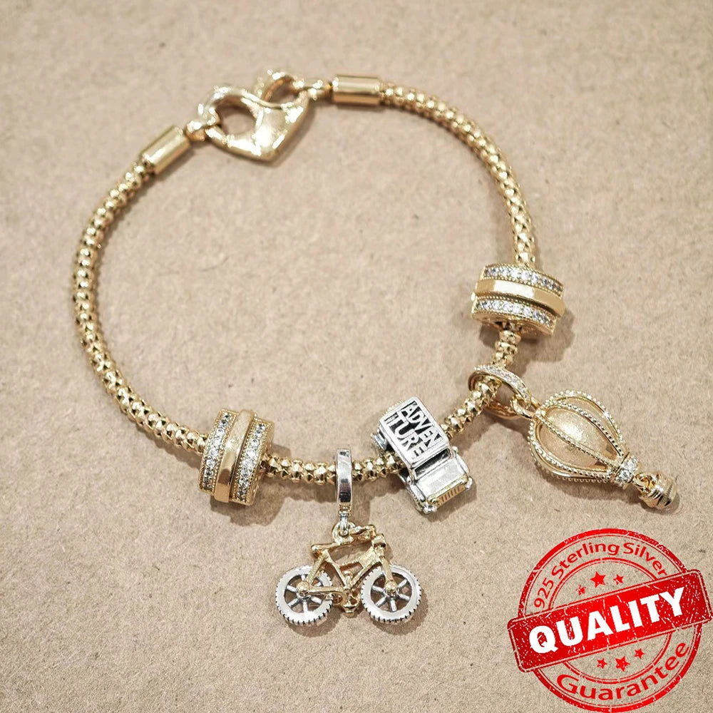 Mali Charms - Sparkling Gold Summer Series