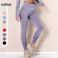 2PCS Seamless Women Sports Suits Yoga Set Workout Sportswear Gym Clothing Fitness Long Sleeve Crop Top High Waist Leggings