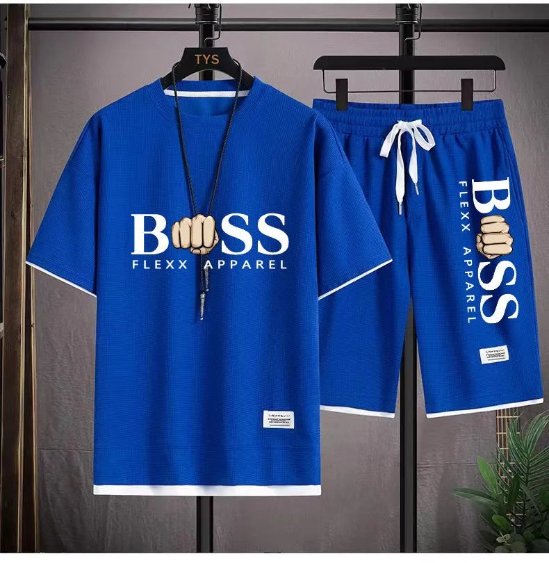 BOSS - 2pc Graphic T-Shirt & Shorts