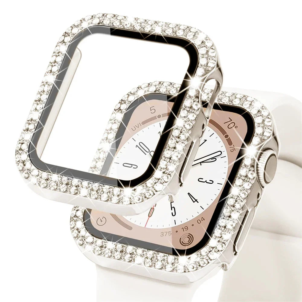 Apple Watch Sparkling Case + Glass Cover