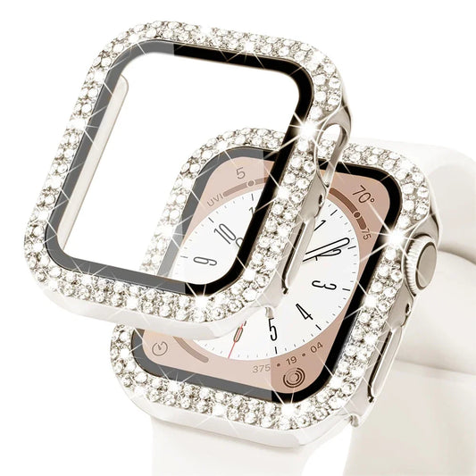 Apple Watch Sparkling Case + Glass Cover