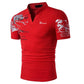 Men's Graphic-Print Polo T-Shirt
