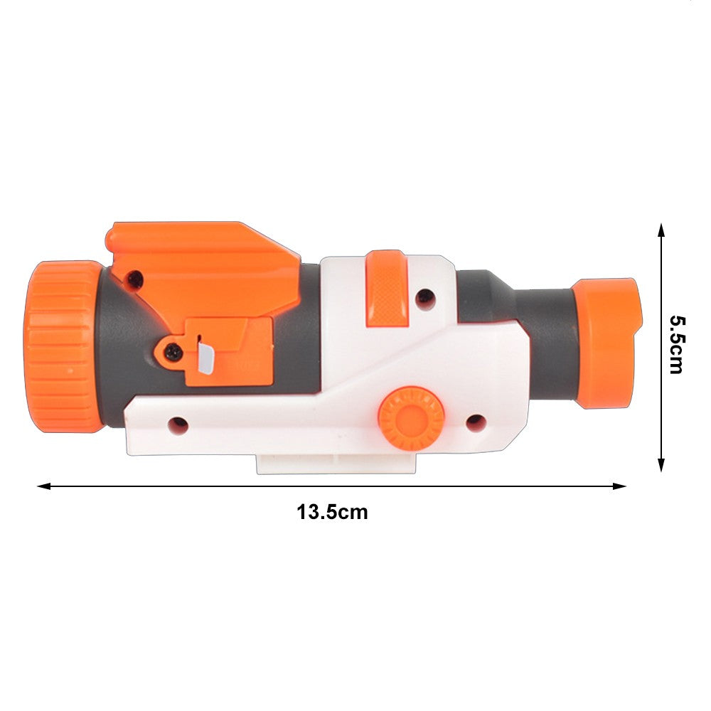 Toy Gun Modified Parts for Nerf N-strike Elite Series Muffler Tail Stock Flashlight Universal Toy Gun Accessories