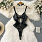 Y2K Erotic Lace Bunny Lingerie Set