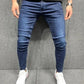 Fast Fashion - Ripped Skinny Denim Jeans - Men