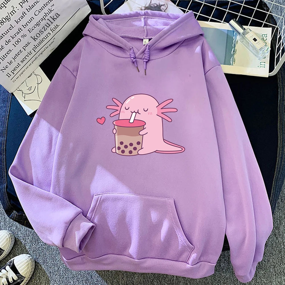 Y2K Boba Milk Tea Kawaii Hoodie