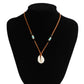 Men's Mali Necklace - Minimalistic Bohemian Shell