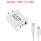 65W Lightning 3-Port Adapter - Charging Box/Plug (1 USB-A Port, 2 USB-C Ports)