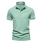 AIOPESON New Cotton Men's Polos Solid Color Classic Polo Shirt Men Short Sleeve Top Quality Casual Business Social Polo Men