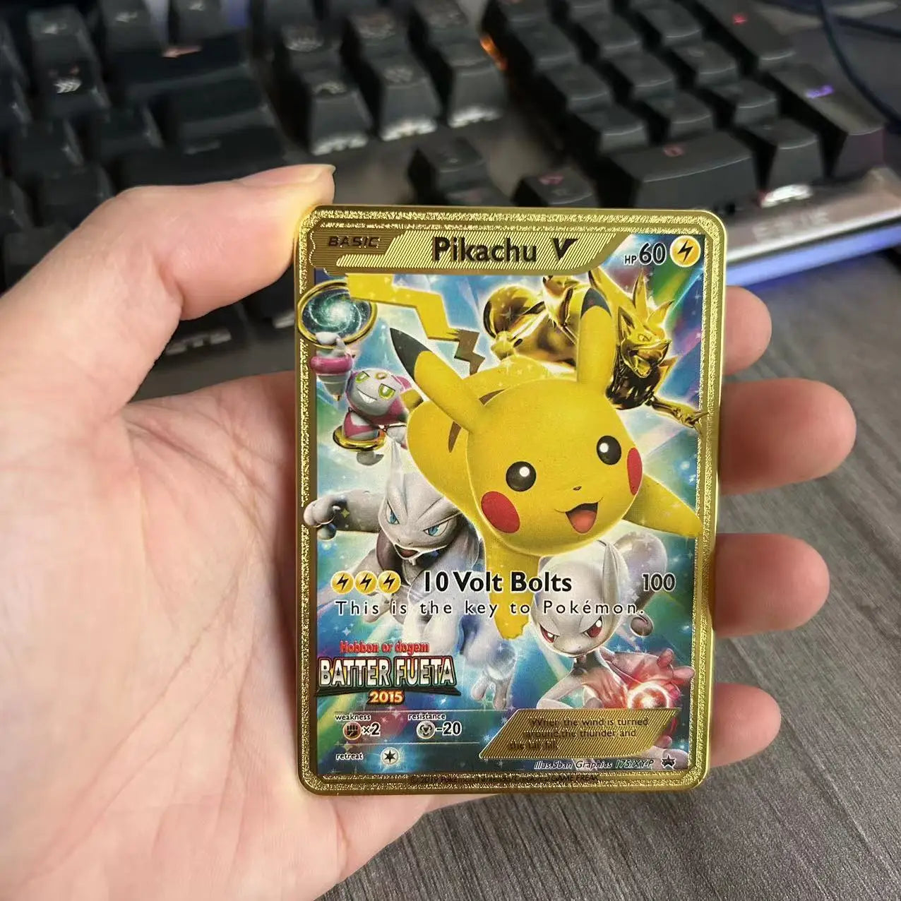 Metal Sheet Pokémon Card Collection