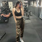 2023 New Autumn Men's Sweatpants Europe and The United States Long Sports Leisure Fitness Training Pants