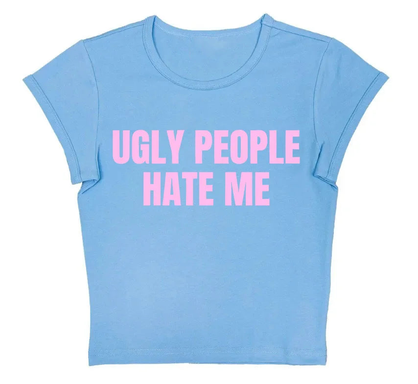 Y2K Ugly People Hate Me Set - Pieces Sold Separately