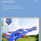 Catapult Foam Plane Gun Fire Outdoor Sports Hand Toss Flying Glider Toy Boys GGirls