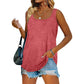 Womens Tank Tops U Neck Dolphin Hem Casual Flowy Summer Sleeveless Tunic Tshirts