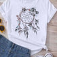 Y2K Dreamcatcher Graphic T-Shirts - Women's