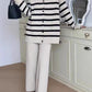 HQ Elegant Side-Slit Pullover Set - 2pc