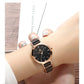 OLEVS Fashion Women Watches Relogio Feminino Luxury Rose Gold Watch Ladies Quartz Wrist Watch Ceramic Strap Clock Reloj Mujer