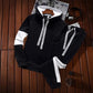 Autumn Street Hoodie & Pants Men Tracksuit Set