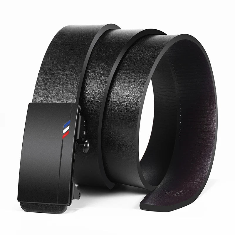 New product Belt men's high quality toothless automatic buckle Casual men belt men's business fashion Belt