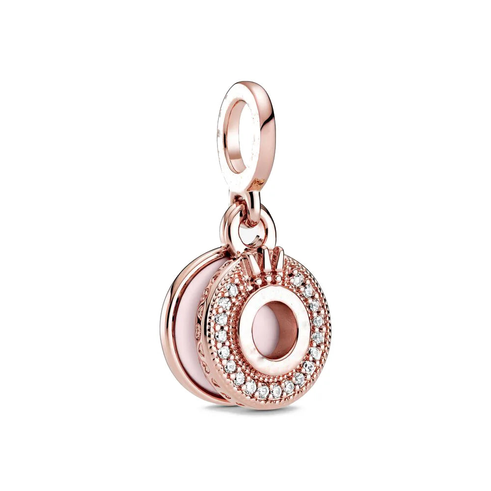 Mali Charms: Rose Gold Collection - Flowered Gem