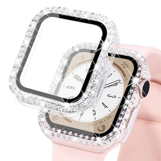 Apple Watch Sparkling Case + Glass Cover