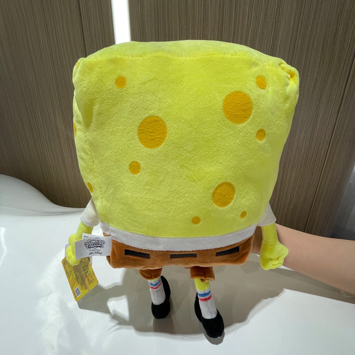 22-40Cm 100% Genuine Spongebob Patrick Star Kawaii Cartoon Animal Plush Toy Stuffed Doll Cartoon Soft Kids Toys Birthday Gift