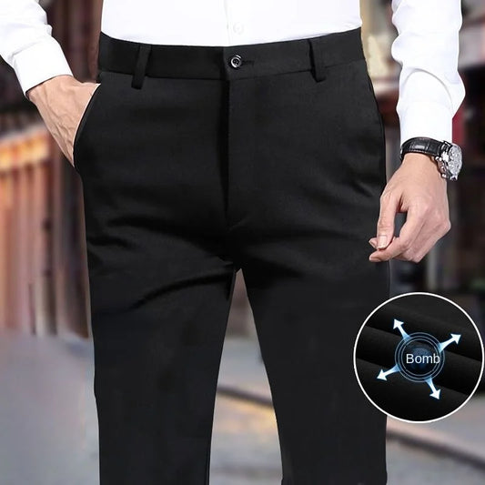 Y2K Men's Casual Summer Suit Pants