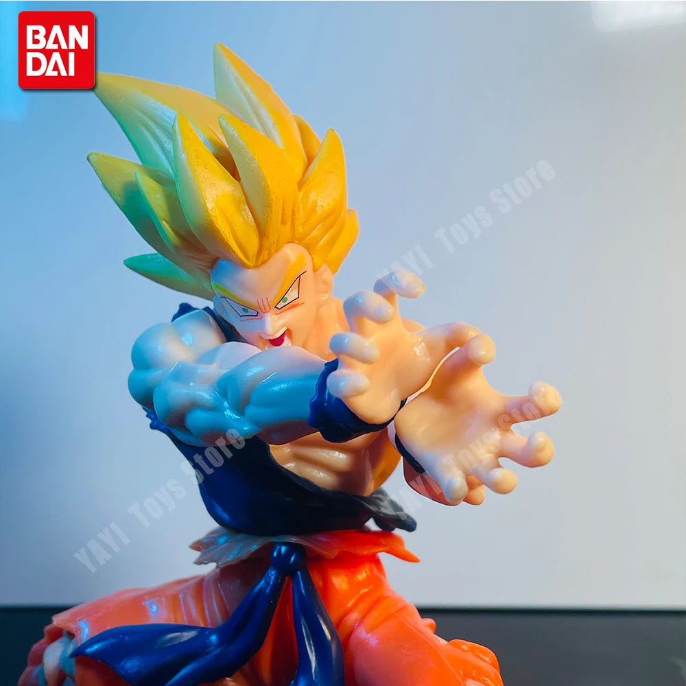 Dragon Ball Z Son Goku Anime Figure Battle Damage Shockwave Manga Statue Pvc Action Figurine Collectible Model Doll Toys