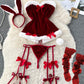 Y2K Erotic Lace Bunny Lingerie Set