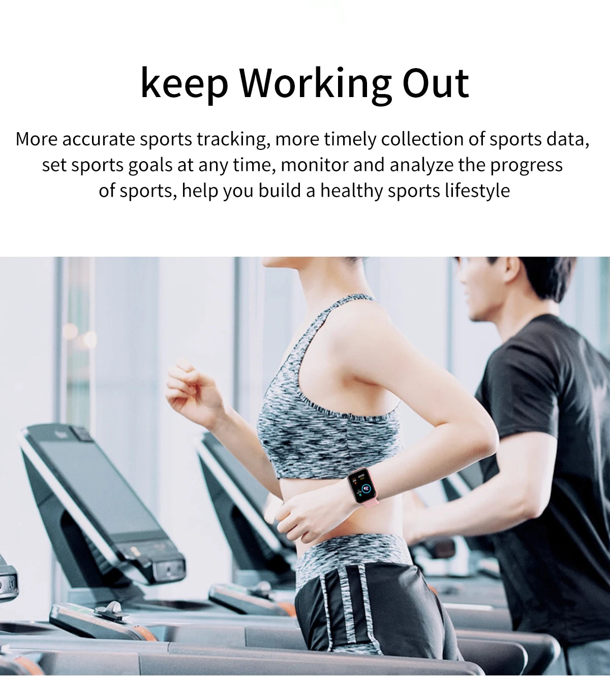 Customized True Pedometer Chip Multifunctional Smart Watch Bluetooth Connected Phone Music Fitness Sports Bracelet