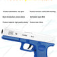 Toy Gun Pistol Soft Bullet M1911 Shell Ejected Foam Darts Blaster Manual Airsoft Weapon with Silencer For Kids Adults