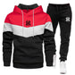 2024 Men's Sets Spring Autumn Zipper Hoodie and Pants 2 Pieces Casual Tracksuit Male Brand Running Jogging Sportswear Suit