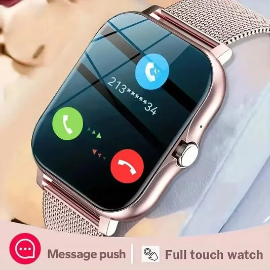 Smart Watch Android Phone 1.44'' Inch Color Screen Bluetooth Call Blood Oxygen/Pressure Monitoring Smart Watch