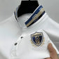 High end brand breathable cotton POLO shirt short sleeve men's 2024 summer exquisite letter embroidery fashion business T-shirt