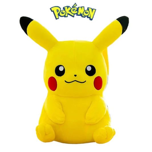 Pikachu Stuffed Toys Anime Cartoon & Cute Plush Dolls Pokemon Throw Pillow Birthday Gift For Kids Friends Boys Home Decoration