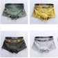 10Pcs/Men's Underwear Fashion Underwear High Stretch Boxer Shorts Breathable Soft Men's Shorts Comfortable Plus SizeL-4XL