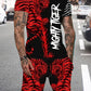 Fast Fashion - Lion Print Shirt & Shorts 2pc Set