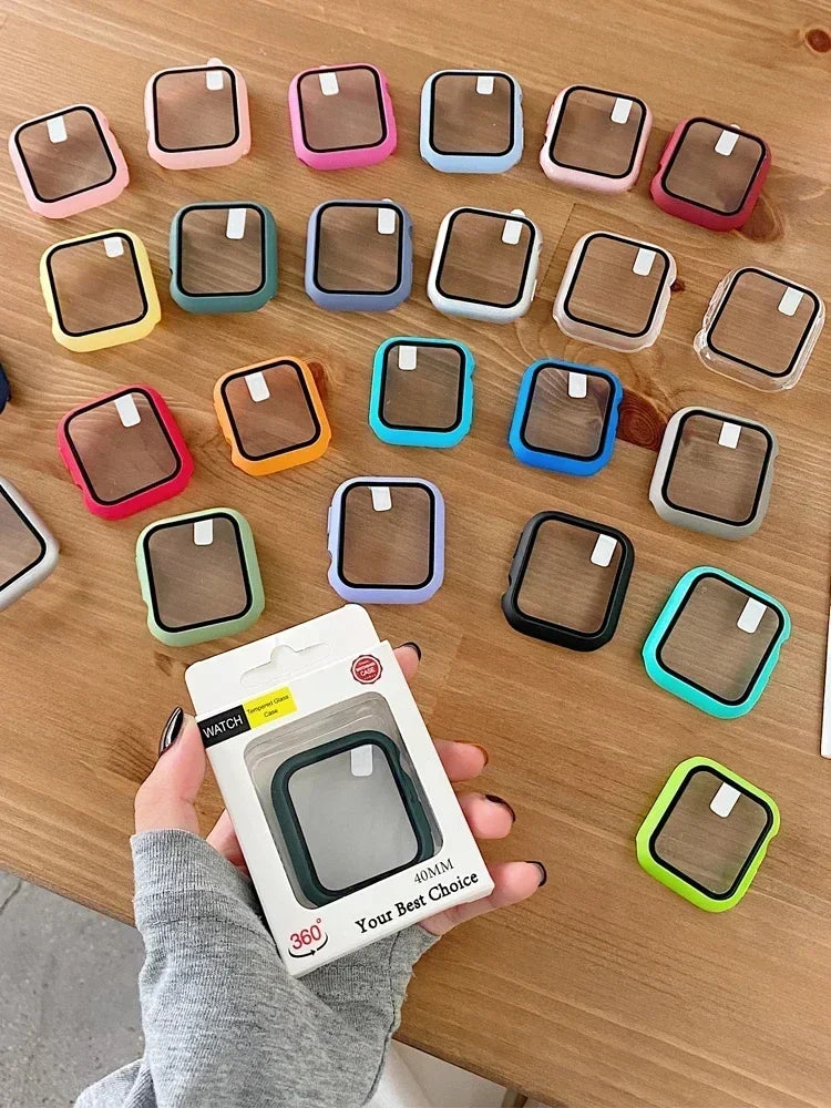 Apple Watch Case - Tempered Glass + Case