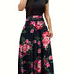 Fast Fashion - Women's Pink Rose Dress