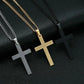 Men's Mali Necklace - Titanium Cross