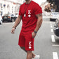 Y2K King of Spades Men's T Shirt And Shorts Set