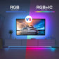 LED Strip RGB 5050 WS2812b Bluetooth App Control Chasing Effect Lights Flexible Tape Diode Ribbon TV BackLight Bedroom Decorate