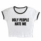 Y2K Ugly People Hate Me Set - Pieces Sold Separately